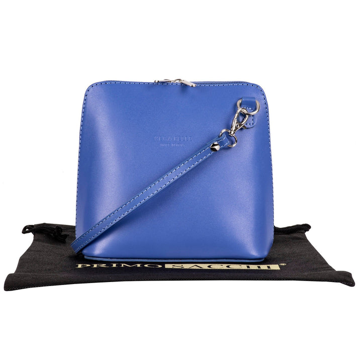 womens small italian leather should bag in a lavender colour